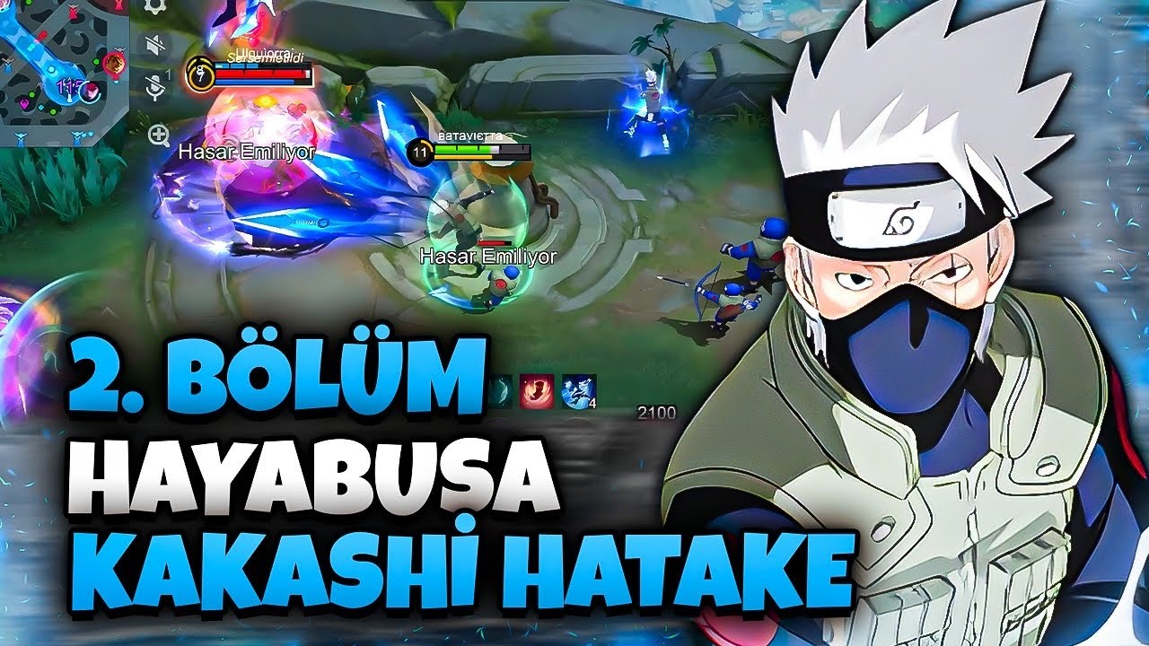 HAYABUSA KAKASHİ HATAKE İLE RAKİBİ HARİTADAN SİLDİM! - Mobile Legends