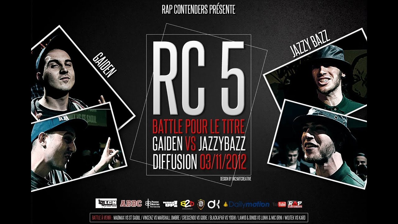 Rap Contenders : Edition 5 - Jazzy Bazz vs Gaïden (Battle pour le Titre)