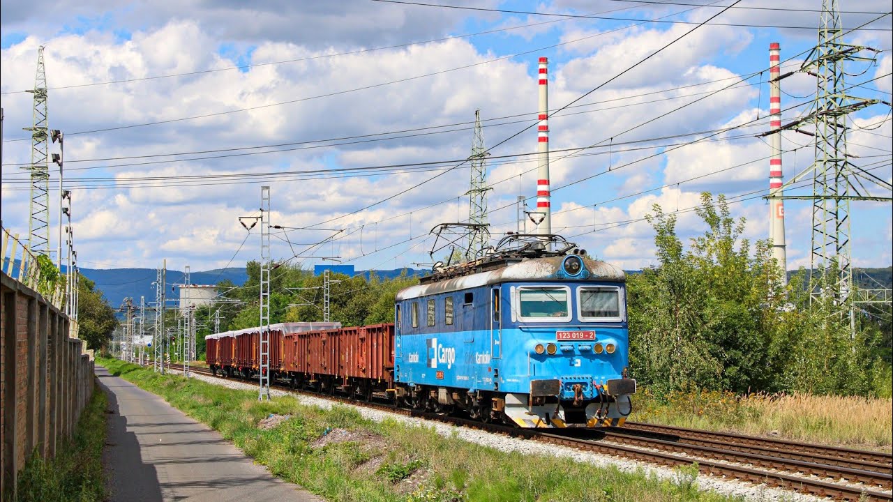 Vlaky na Ústecku 10.8 2024