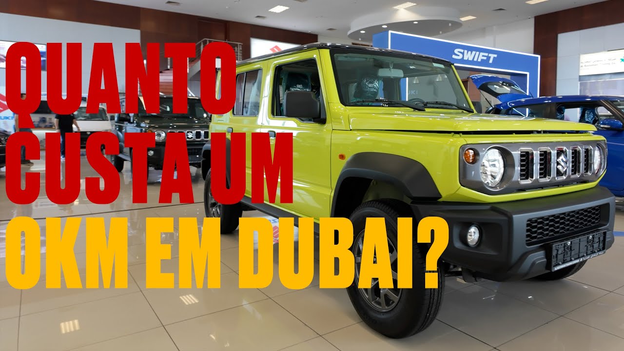 Quanto Custa um Carro 0km em Dubai? 🚗💰 SUZUKI | TOYOTA | MAZDA
