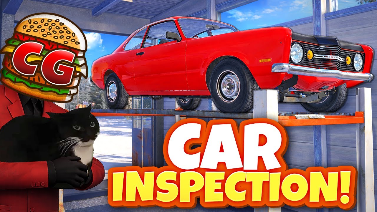 Car Inspection Day… and Maxwell Cat Is BACK (My Winter Car)