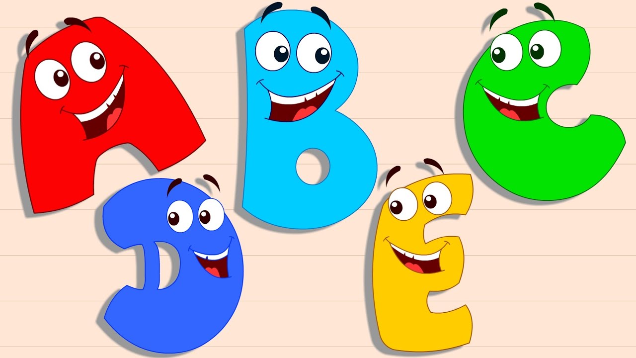 Five Little Alphabets | Original Rhymes By Preschool