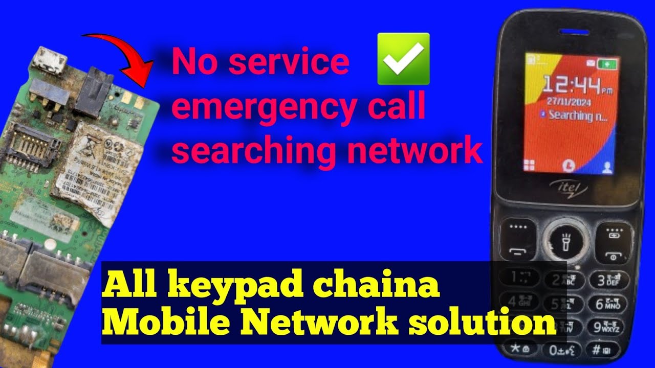 All keypad china mobile Network problem solution (emergency, No service, searching) 💯% solution 2024