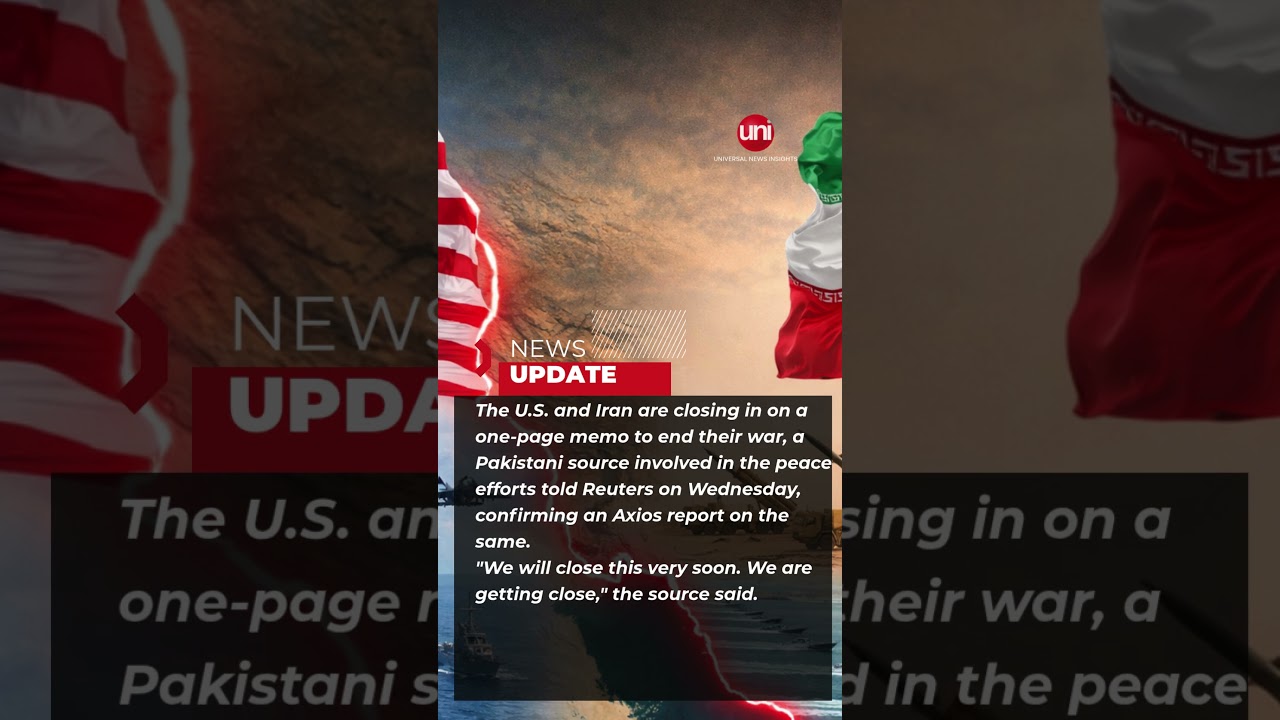 Pakistani source confirms US, Iran closing in on one-page memo to end war #warzone #iranisraelwar