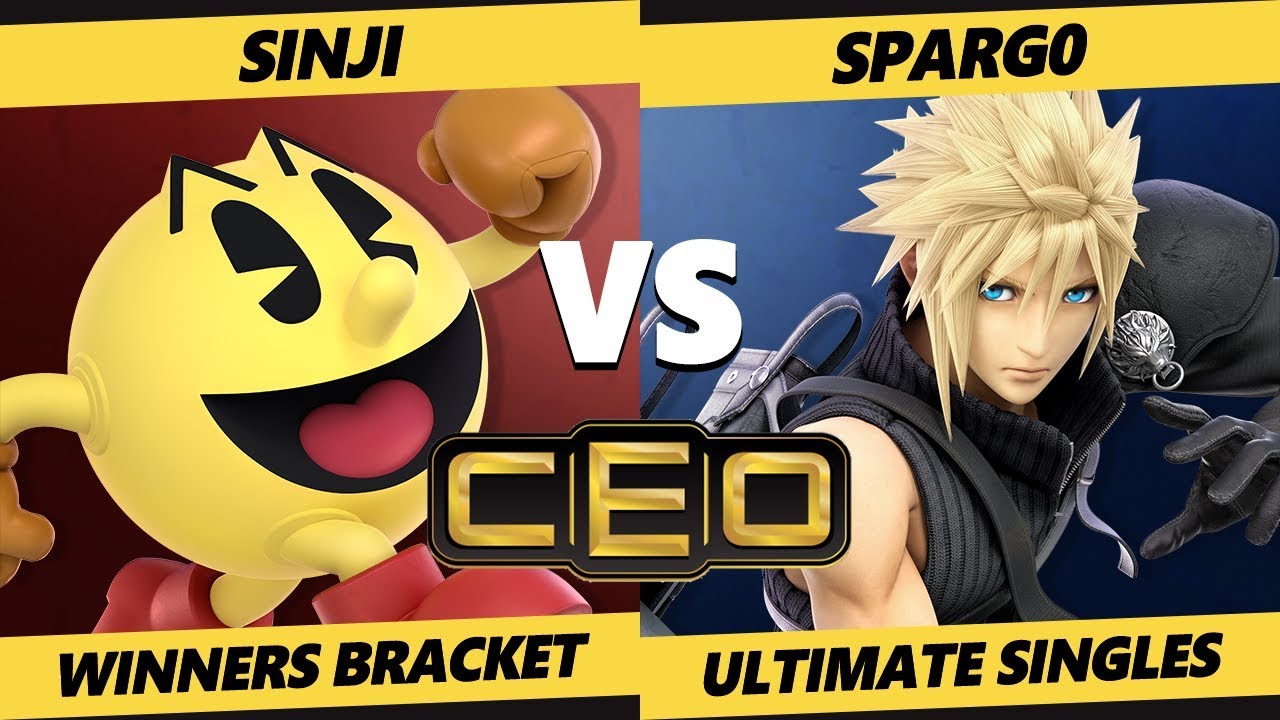 CEO 2019 SSBU - DA | Sinji (Pac-Man) Vs. XTR | Spargo (Cloud) Smash Ultimate Tournament W Top 192