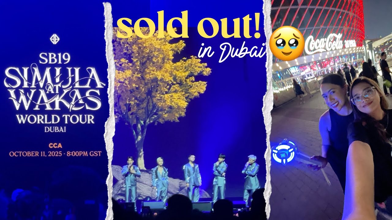 SB19 Simula at Wakas Concert in Dubai 💙 | Full Concert Experience + A'TINs Reactions