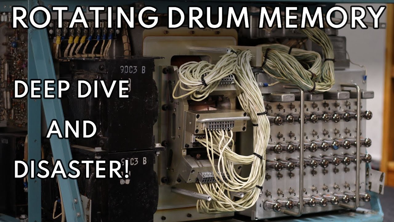 Rotating Drum Memory with the Bendix G15
