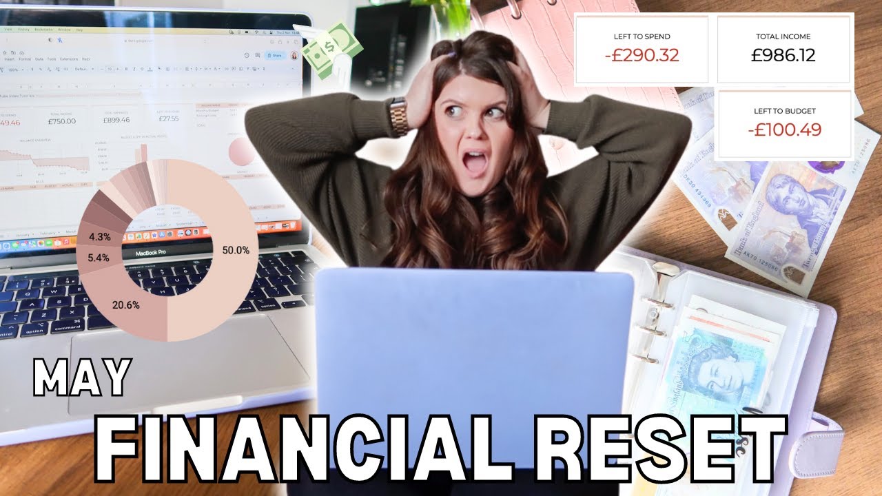 💸 MAY BUDGET RESET | what I spent in April, cash stuffing & budget with me for the month
