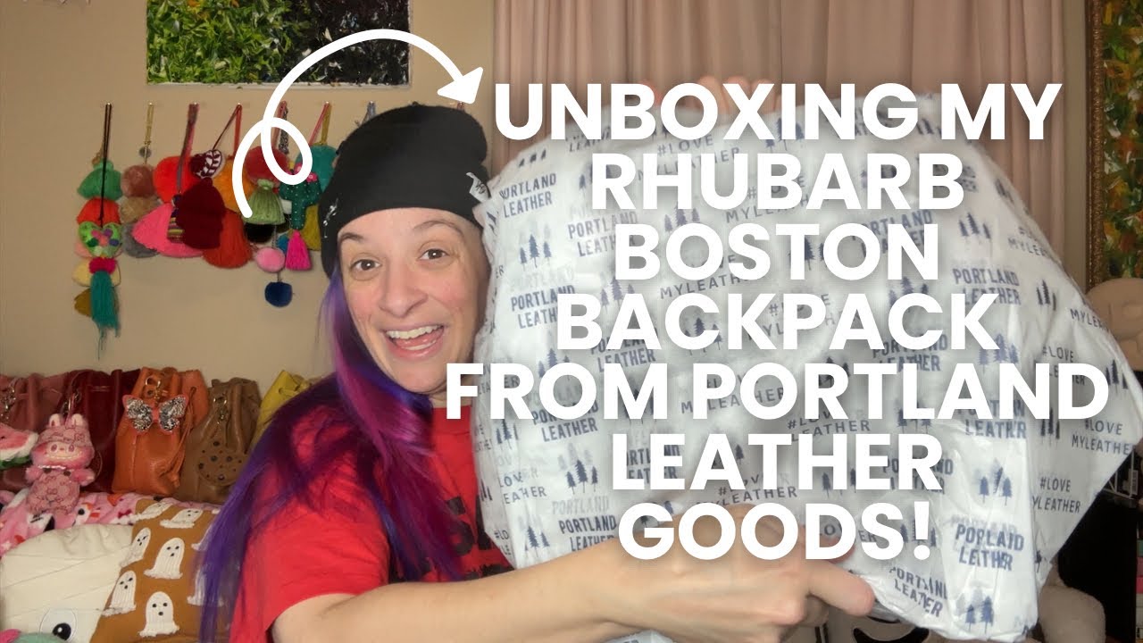 Распаковываем НОВЫЙ рюкзак Boston от Portland Leather Goods! с интересными штуками!