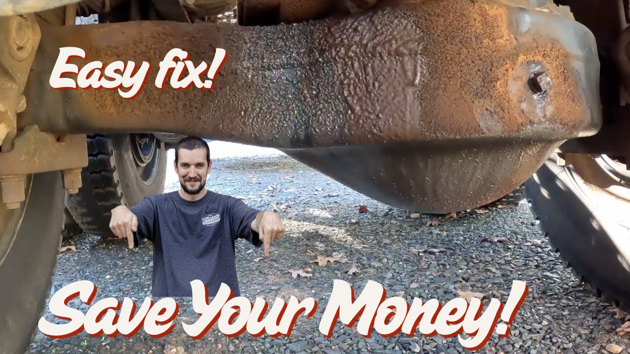 HOW TO FIX A LEAKING REAR END IN A MACK TRUCK