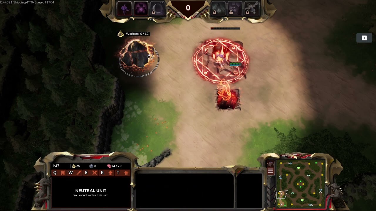 Stormgate Infernal Secluded Grove Vault Expand build order (vs vg)