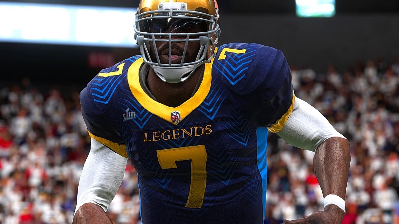 Madden 19 Michael Vick Legends vs Elites Super Bowl 53 Championship Full Game Play on Xbox One X