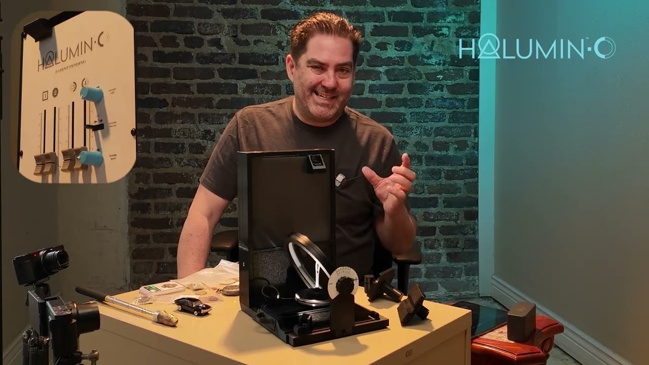 A Product Tour of the New Halumin-C. The Ultimate Coin Photography Lighting #coinphotography