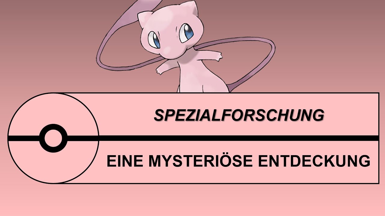 Eine mysteri&ouml;se Entdeckung | Spezialforschung | Pok&eacute;mon GO