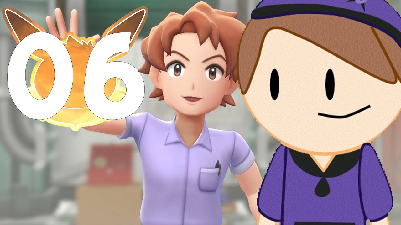 Pokémon Let's Go, Eevee! Episode 6 Saving Bill from Being Trapped