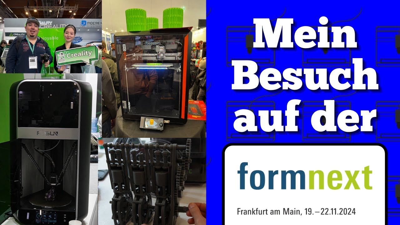 Mein Besuch auf der Formnext 2024 | VLOG | Erlebnis für 3D Drucker Fans