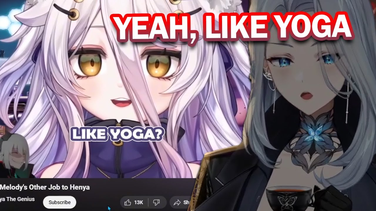 Amalee Reacts to Ironmouse Explains Melody's Other Job to Henya