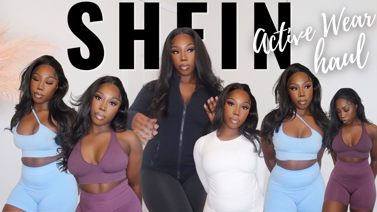 SHEIN ACTIVE WEAR - AFFORDABLE ARITZIA *DUPES* | Try On Haul