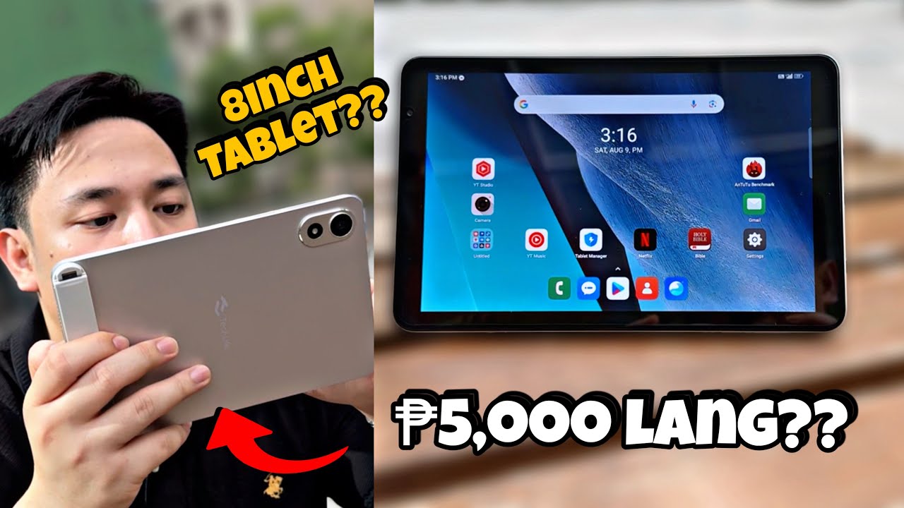 TECHLIFE PAD LITE 8 : MURANG TABLET NA MAY PERFECT SIZE!! 