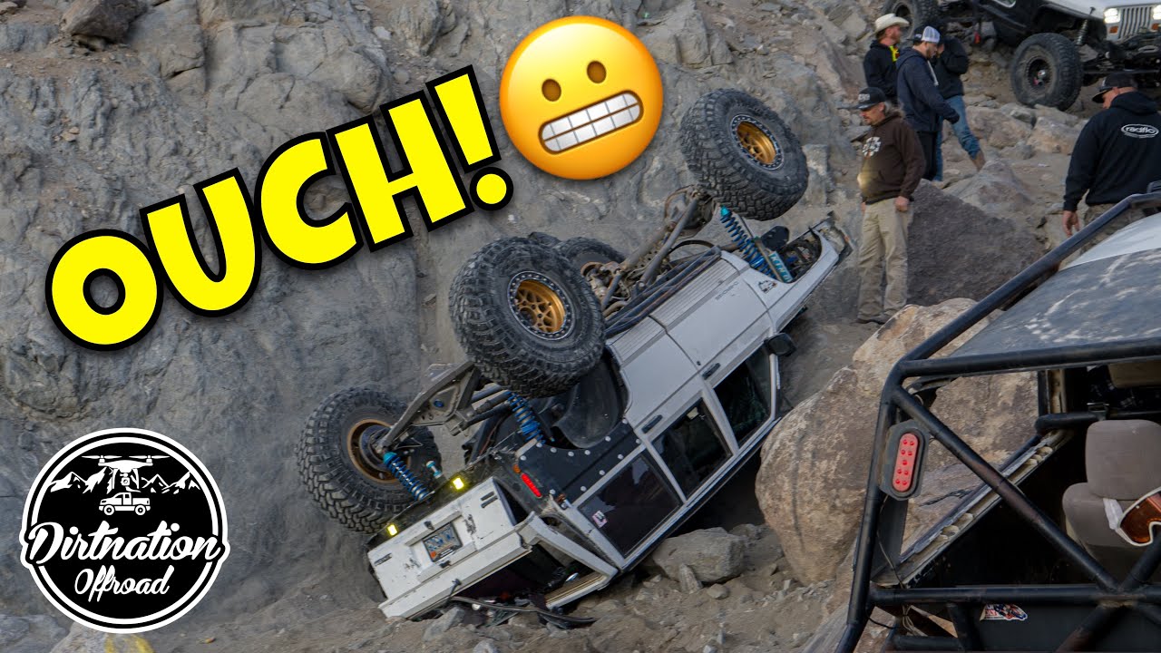 Johnson Valley Rock Crawling Trails are Ruthless! Plain and Simple.