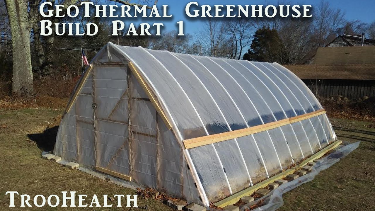 Building A $580 Geothermal Greenhouse!