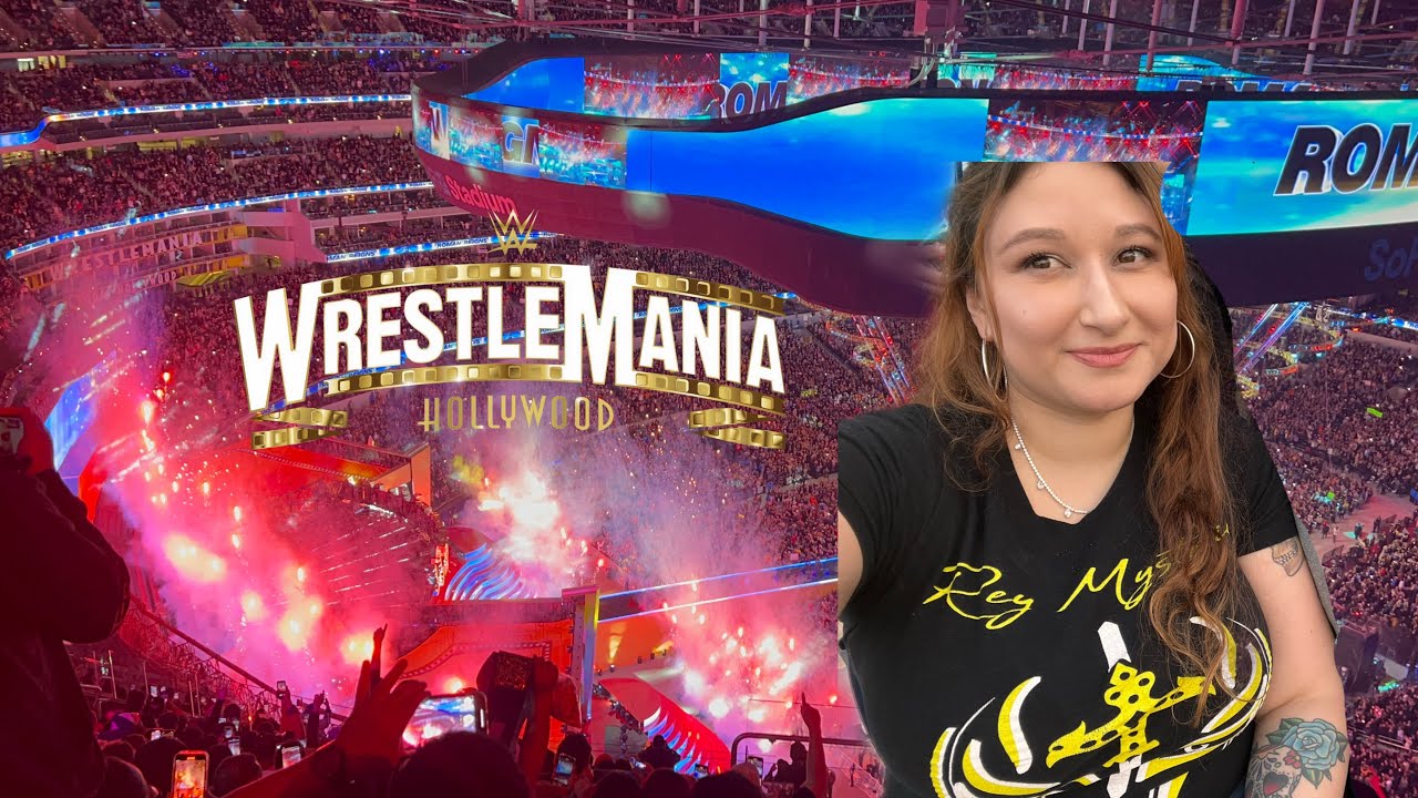 Wrestlemania 39 My First Ever Wrestlemania!!