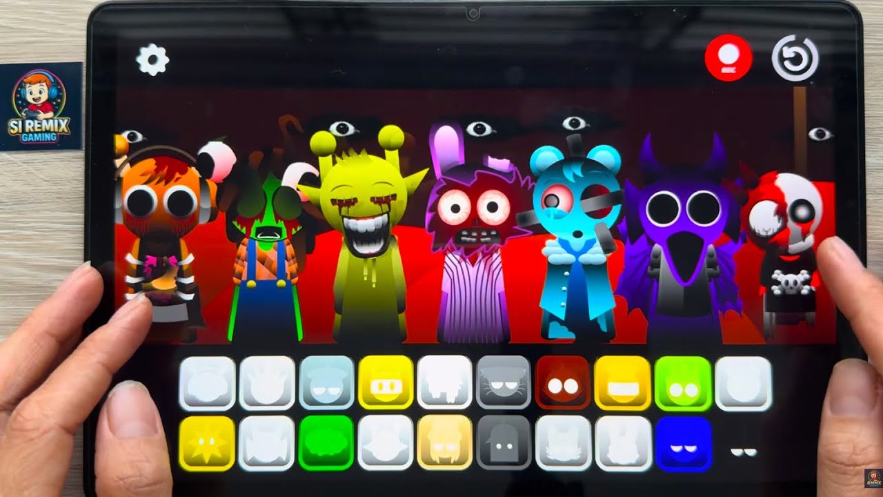 Cute vs Scary Beats: Sprunki Mods,Spruted,Steel Factory,Phase 4,Phase 5,Rejoyed