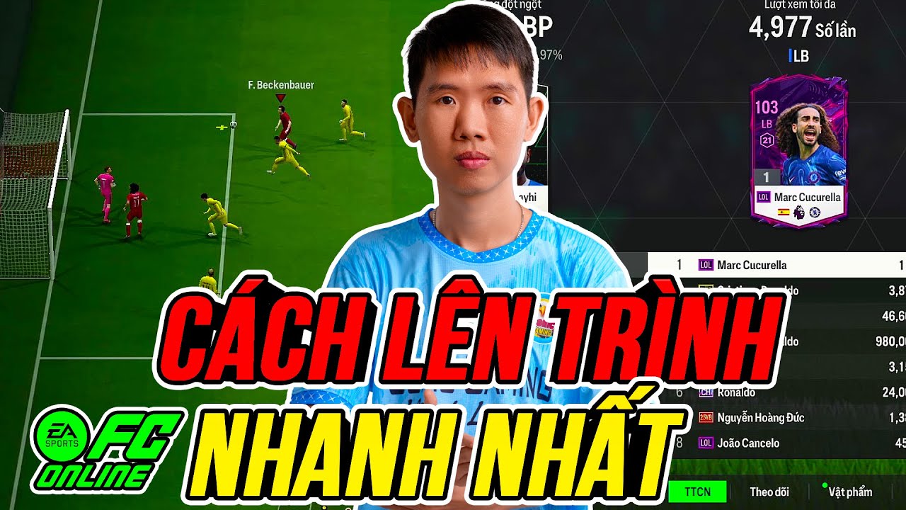 THÀNH HOÀ | CÁCH LÊN TRÌNH CỰC NHANH TRONG FC ONLINE