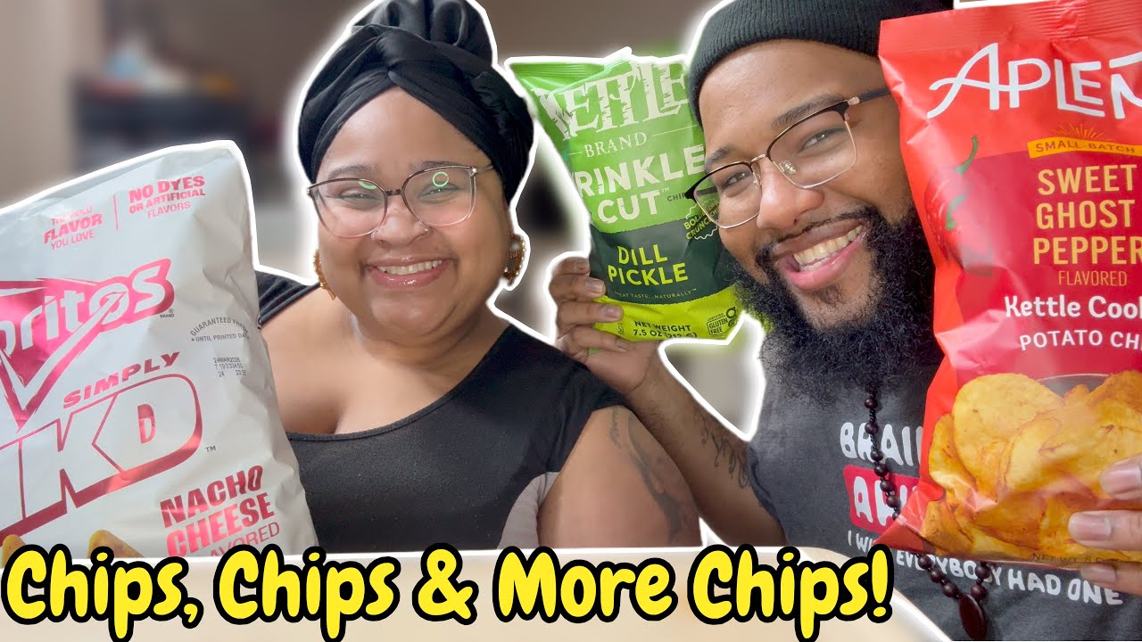 T&LEETV CRUNCH NEW CHIPS!! REVIEW!! #chips #crunch #kettlechips #doritos 