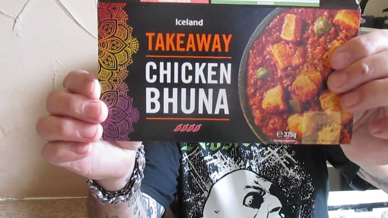 Chicken Bhuna - Iceland Takeaway - £2.50p - Indian Food Review
