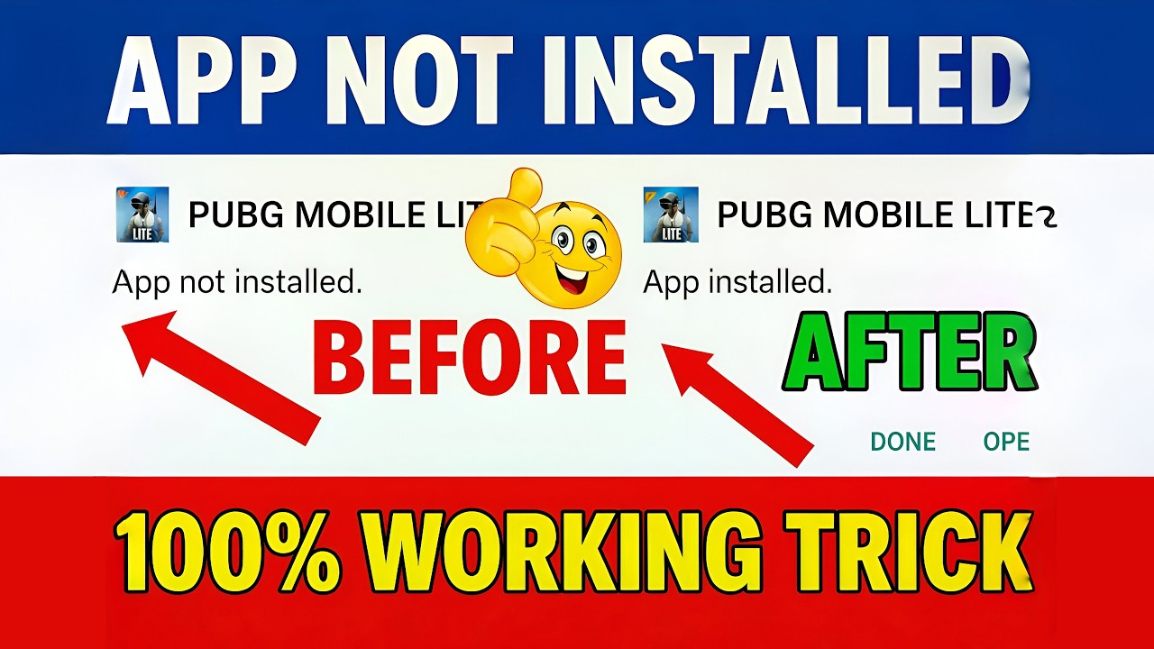 ✅ PUBG Lite Not Installed Problem 2025: 100% Working Fix!