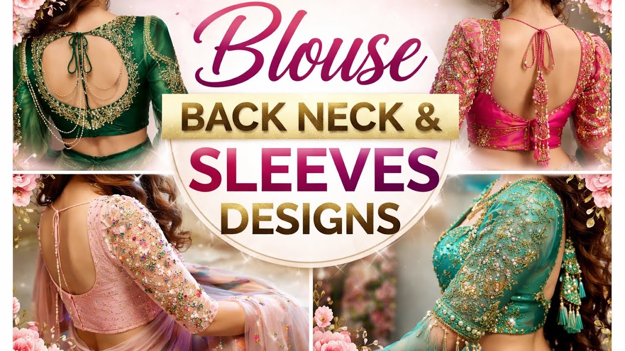 🫠New 💁‍♀️💯❣️model stylish blouse neck design blouse ki design Blouse sleeve designs baju ki design