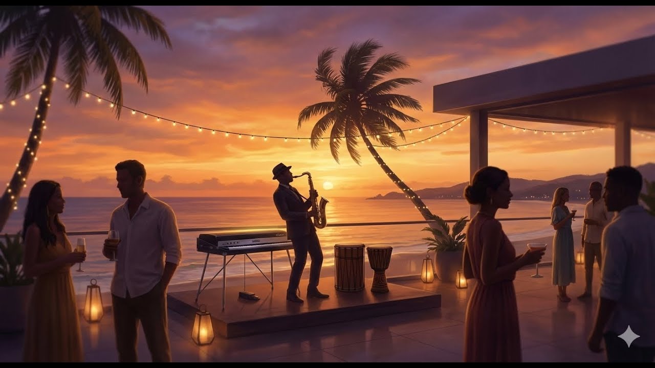 Sunset Afrobeat Chill Jazz Fusion (Study, Focus & Night Drive Grooves)