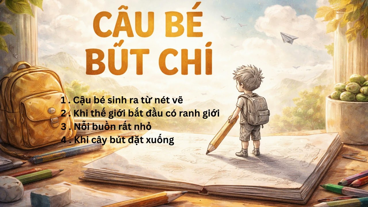 Cậu Bé Bút Chì – Nơi Trí Tưởng Tượng Bắt Đầu