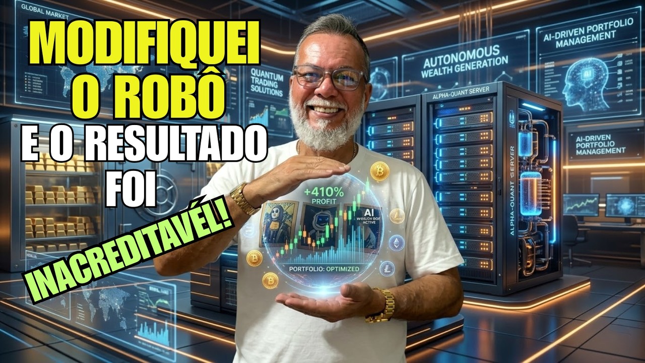MODIFIQUEI O ROB&Ocirc; DE TRADE E ME DEI BEM O RESULTADO FOI INACREDITAV&Eacute;L! - TURBO TRADE
