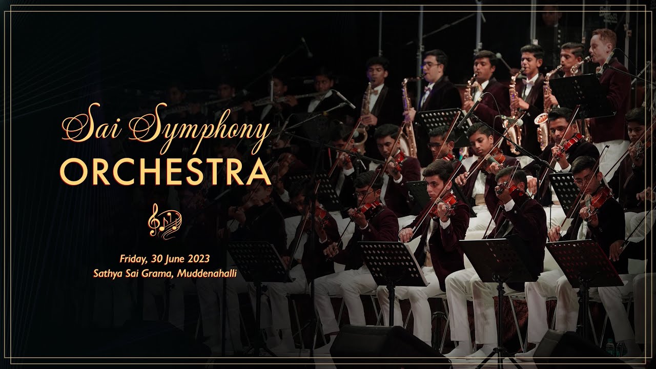 Musical Performance by Sai Symphony Orchestra || Live From Muddenahalli || 30 June 2023, Evening