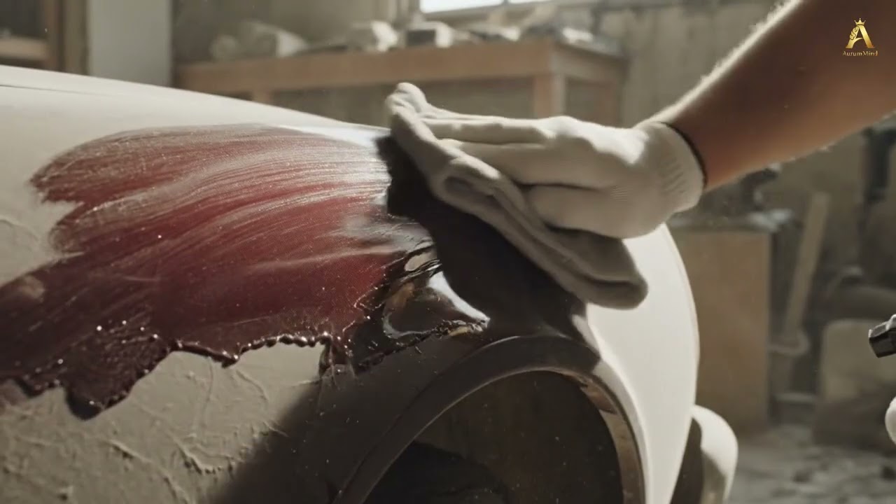 Abandoned Rusty Car Restoration ASMR (Full 10-Minute Cinematic Rebuild in 4K)