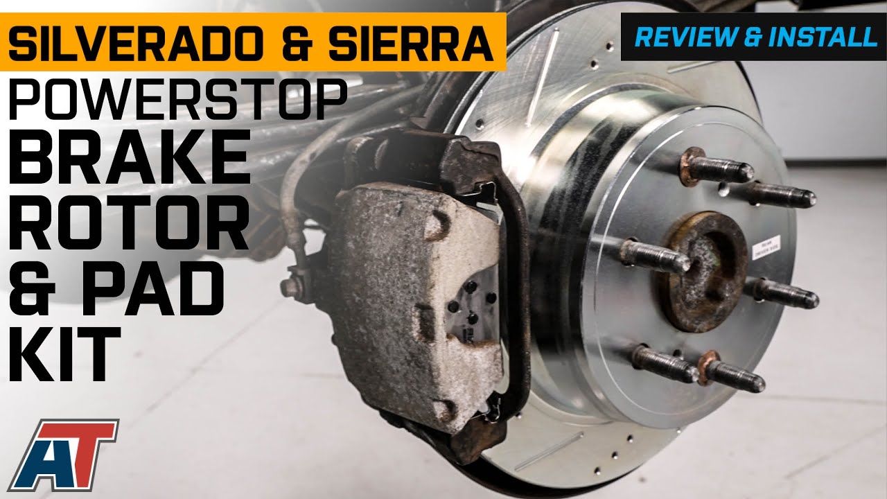 2014-2018 Silverado & Sierra 1500 PowerStop Brake Rotor and Pad Kit Review & Install