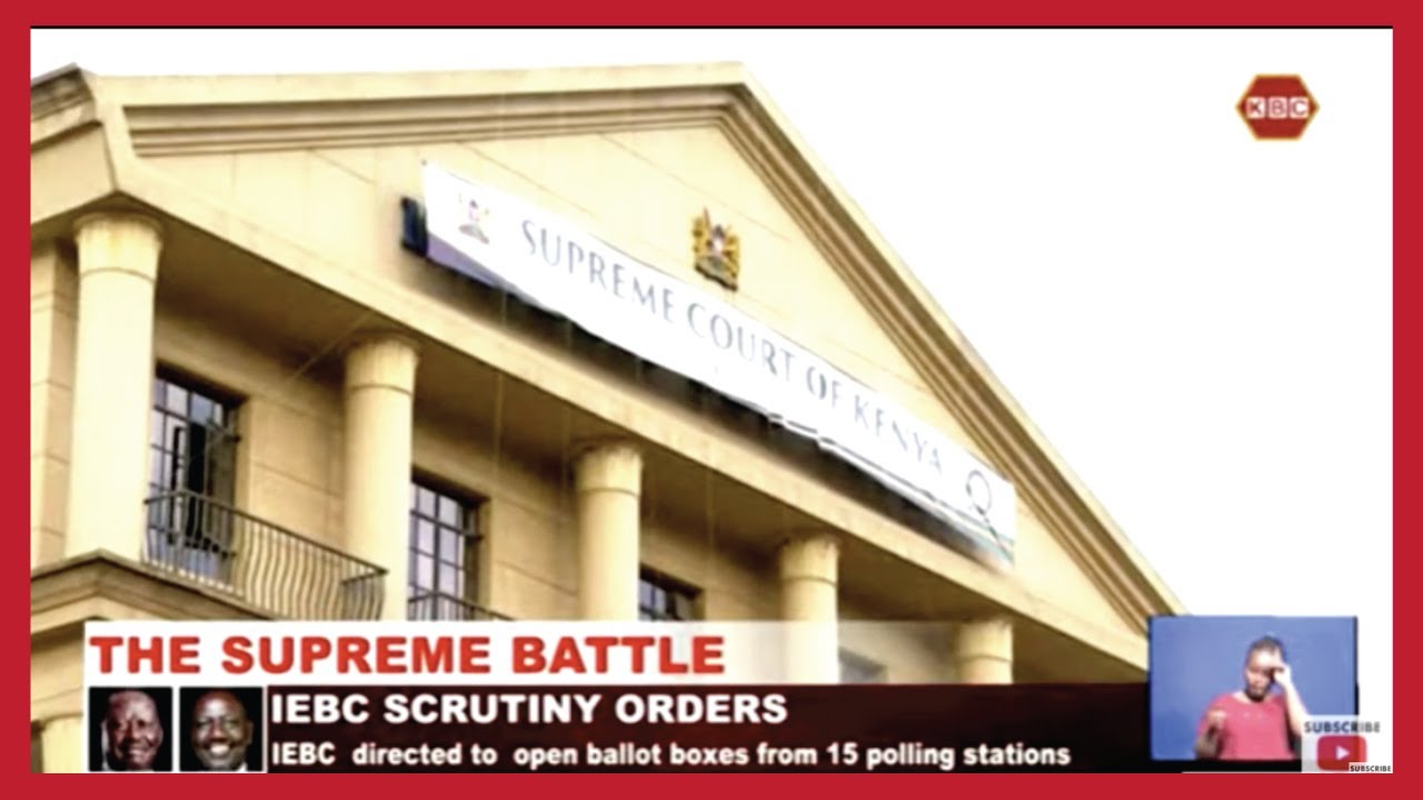 IEBC directed to open ballot boxes from 15 polling stations