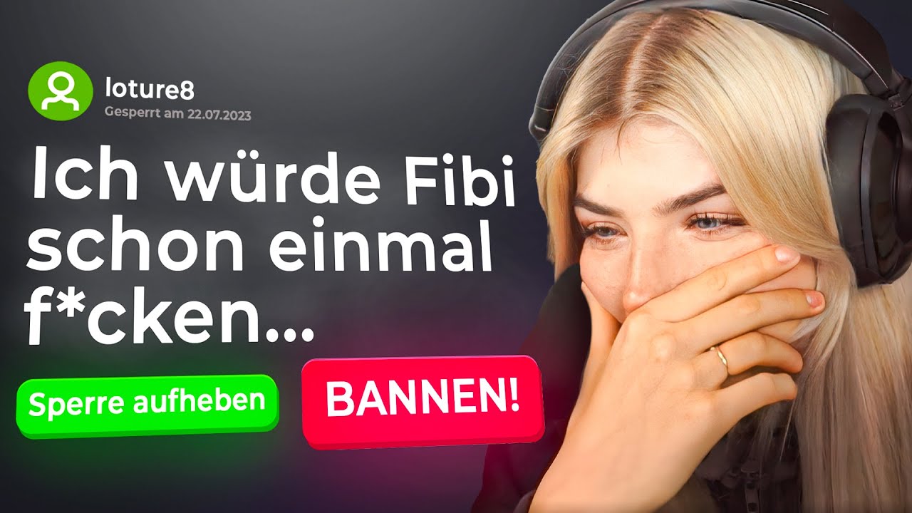 ER WILL MICH F*CKEN?! 😭 | Fibi reagiert auf Entbannungsanträge