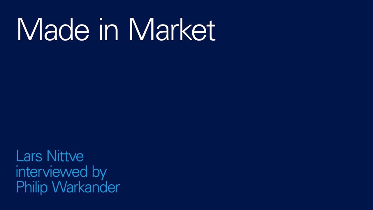 Made in Market: Lars Nittve