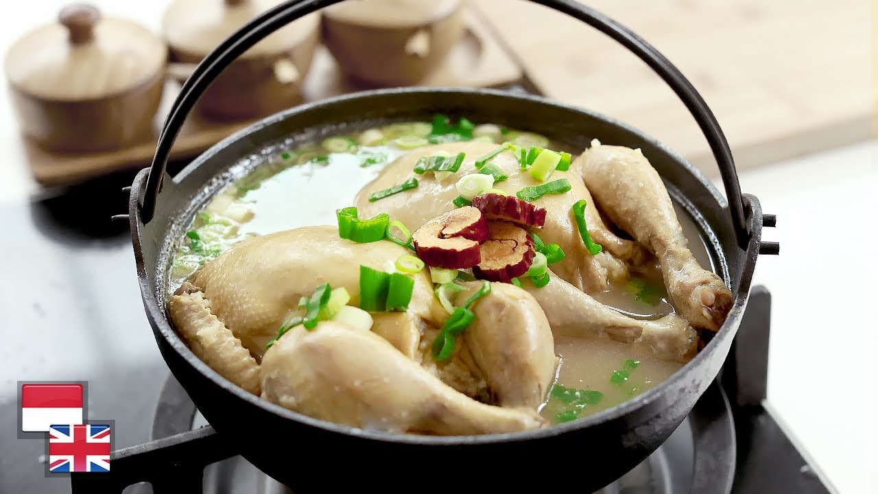 Sehat Praktis! Resep SAMGYETANG: Sup Ayam Ginseng Khas Korea