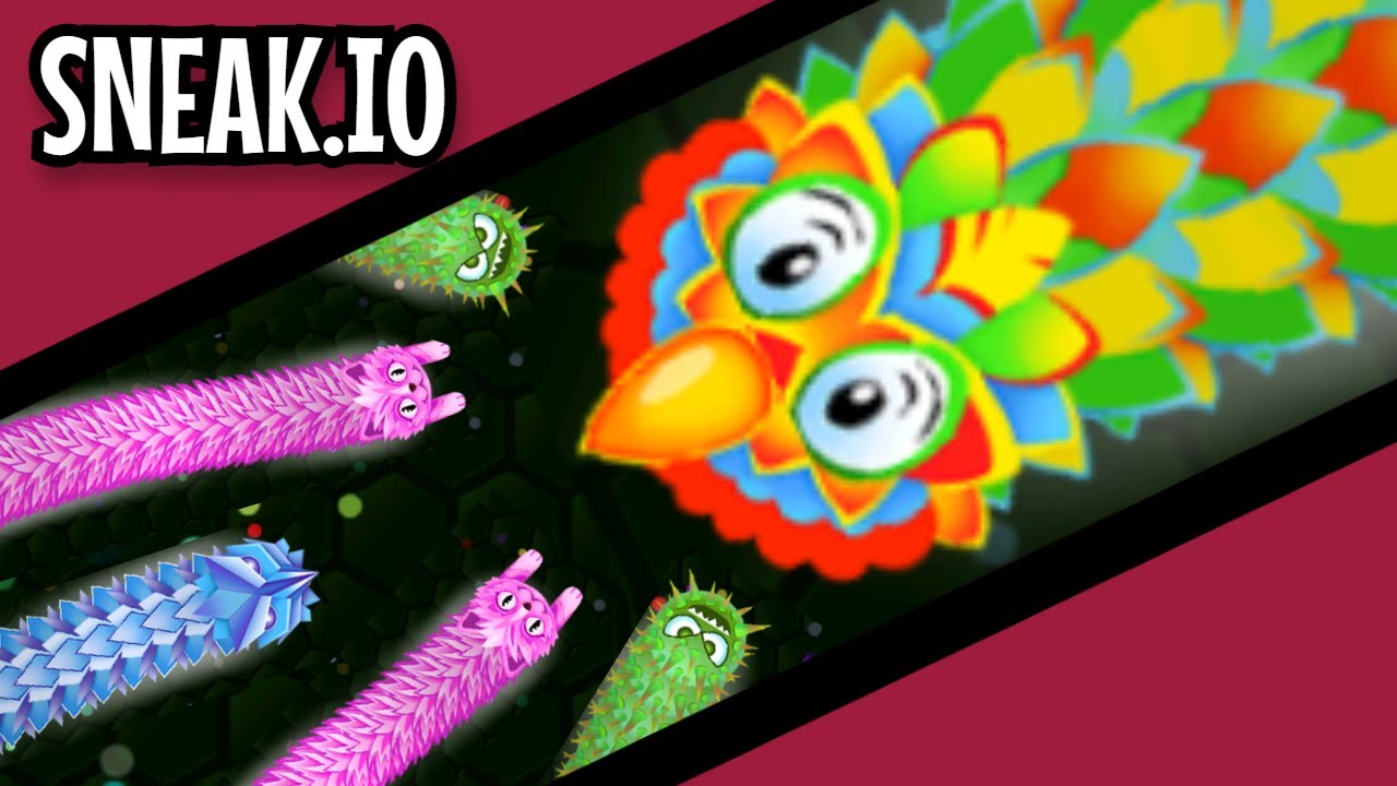 SNEAK.IO // NEW IO GAME // BETTER THEN SLITHER?!? //