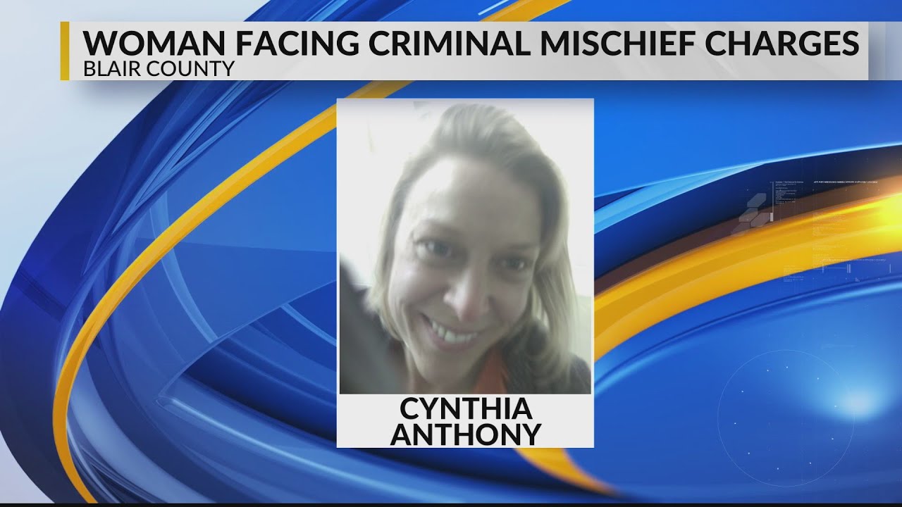 Woman Facing Criminal Mischief Charges