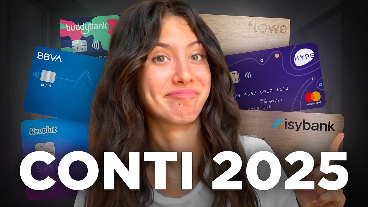 I MIGLIORI CONTI CORRENTI e CARTE 2025💳 - No sponsor