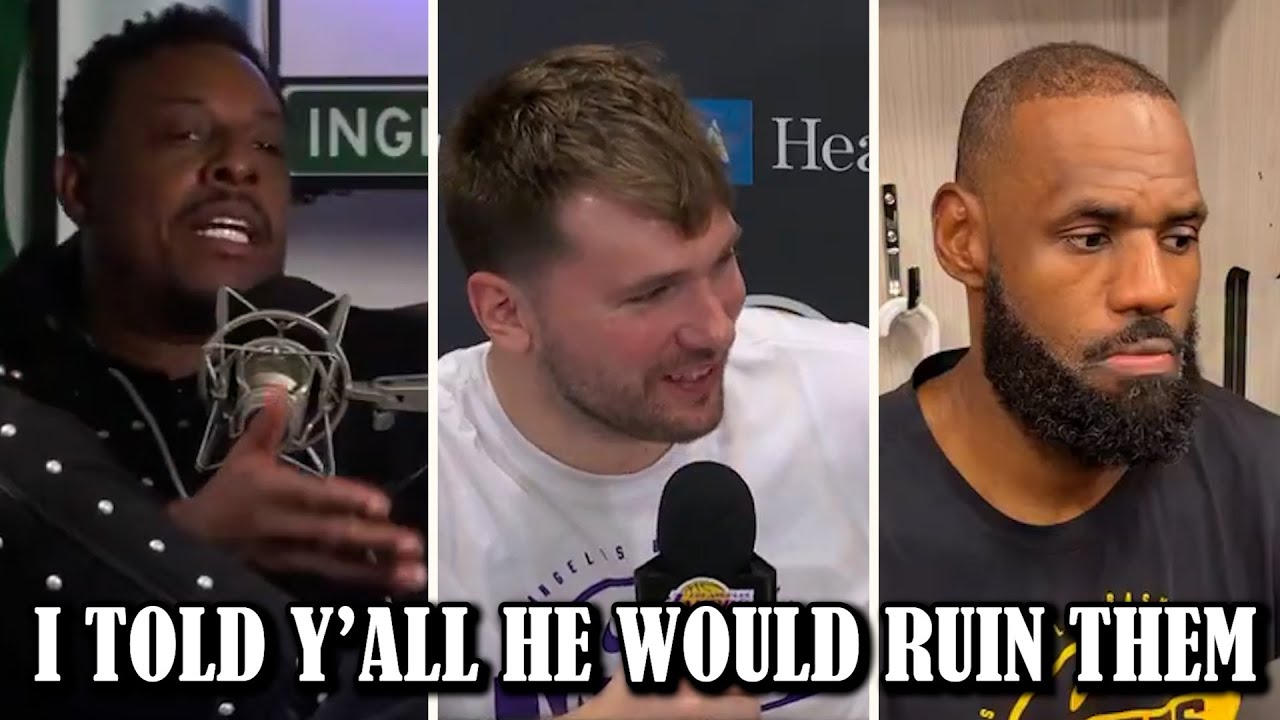 Paul Pierce Slams LeBron James for Hurting Lakers, Luka Doncic Brutally Honest about Lebron!