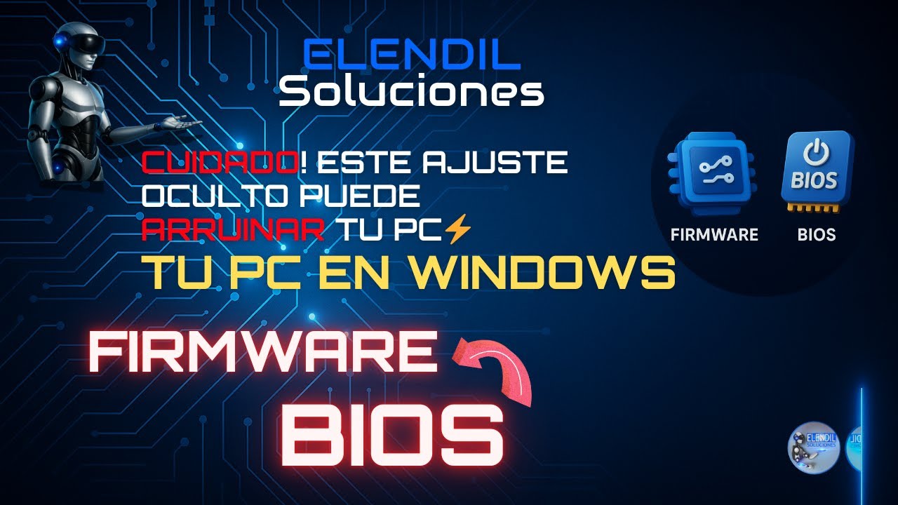 ⚡&ldquo;&iquest;Qu&eacute; controla realmente tu PC al encender? BIOS y Firmware explicado SIN MITOS&rdquo;💡