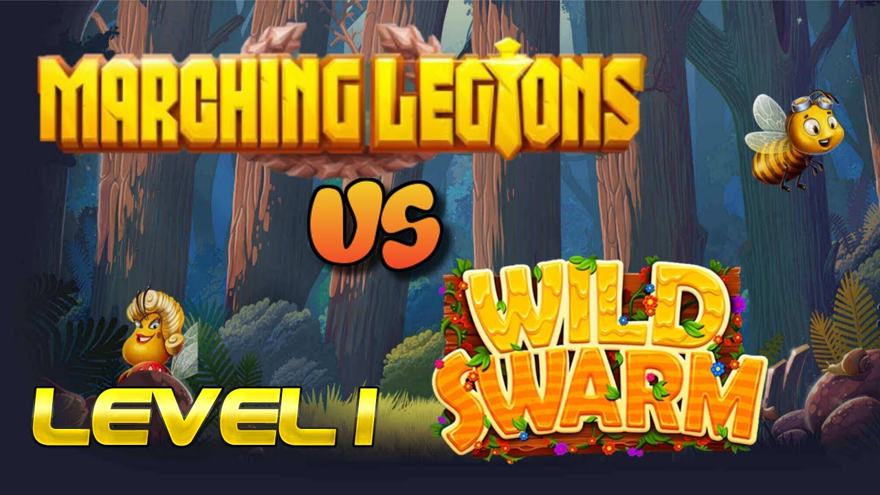 Marching Legions VS Wild Swarm - Slot Battle - Level 1 Which Is Better?