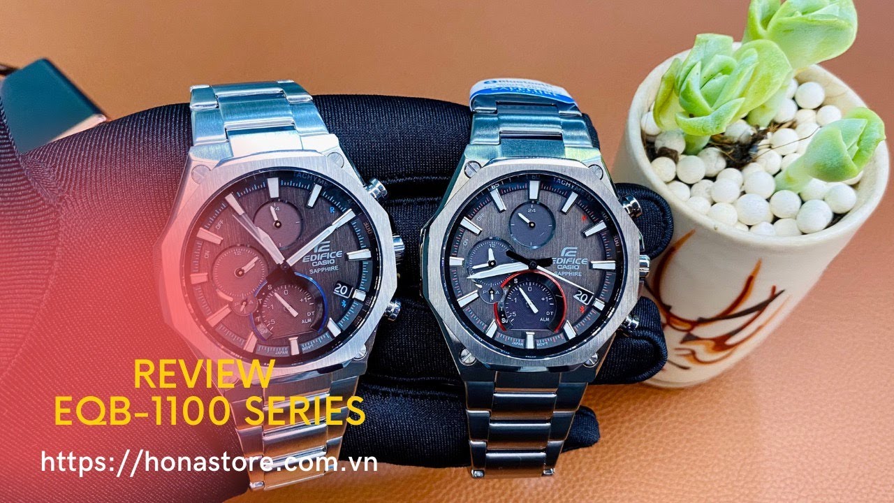 REVIEW EDIFICE EQB-1100D SERIES / SAPPHIRE/ SOLAR/ BLUETOOTH/ Liên hệ mua hàng: 0785.38.5555
