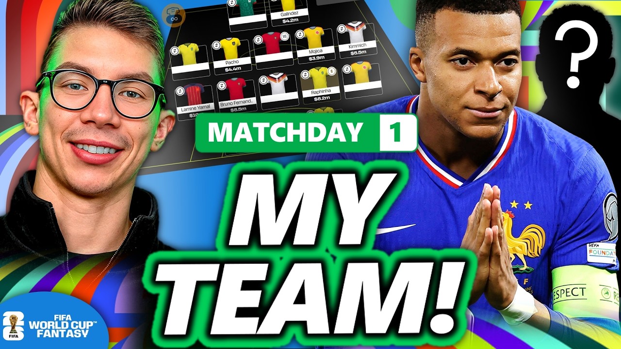 MY UPDATED TEAM + BOOSTER STRATEGY IN FIFA WORLD CUP 2026 FANTASY!